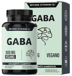 Foto 1 | Suplemento Alimenticio Beyond Vitamins Gaba 1000 Mg Aminoacidos 60 Cápsulas