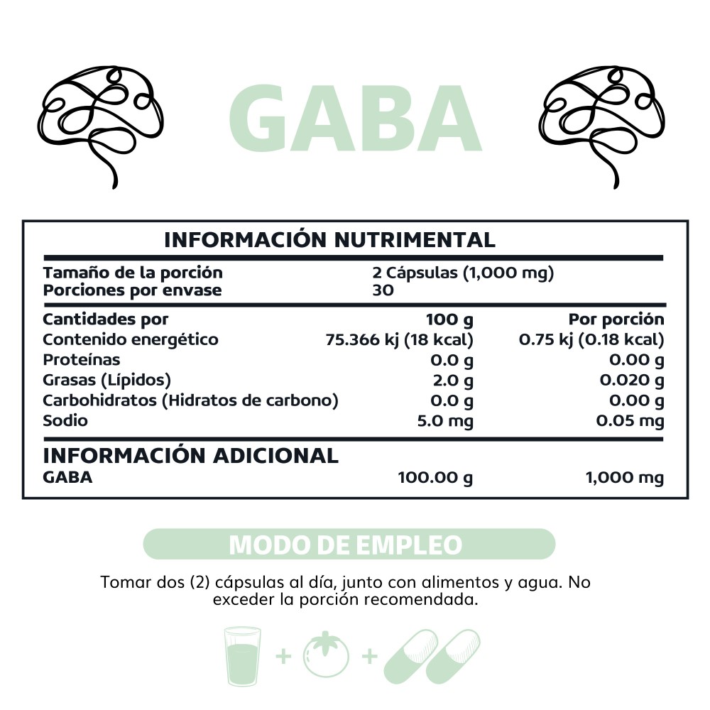 Foto 7 pulgar | Suplemento Alimenticio Beyond Vitamins Gaba 1000 Mg Aminoacidos 60 Cápsulas