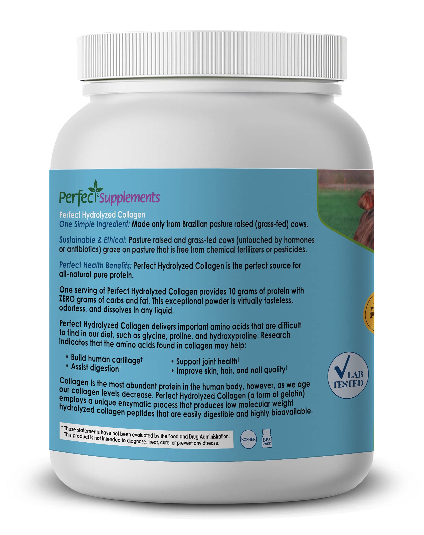 Foto 4 pulgar | Suplementos Perfectos De Colágeno En Polvo Hidrolizado 660 G - Venta Internacional.