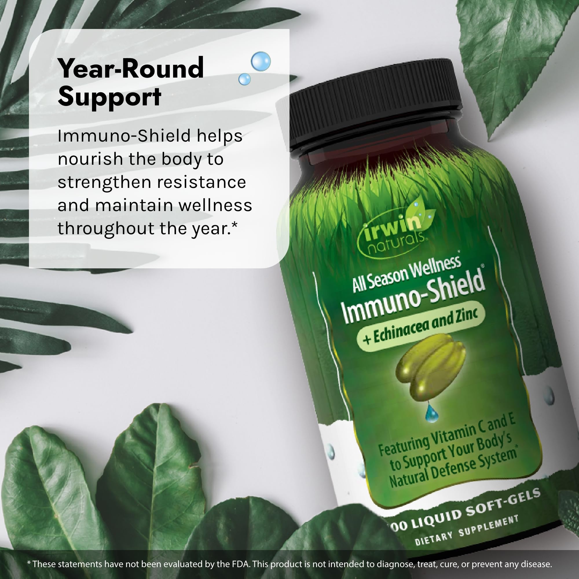 Foto 6 pulgar | Suplemento Irwin Naturals Immuno-shield All Season Wellness - Venta Internacional.