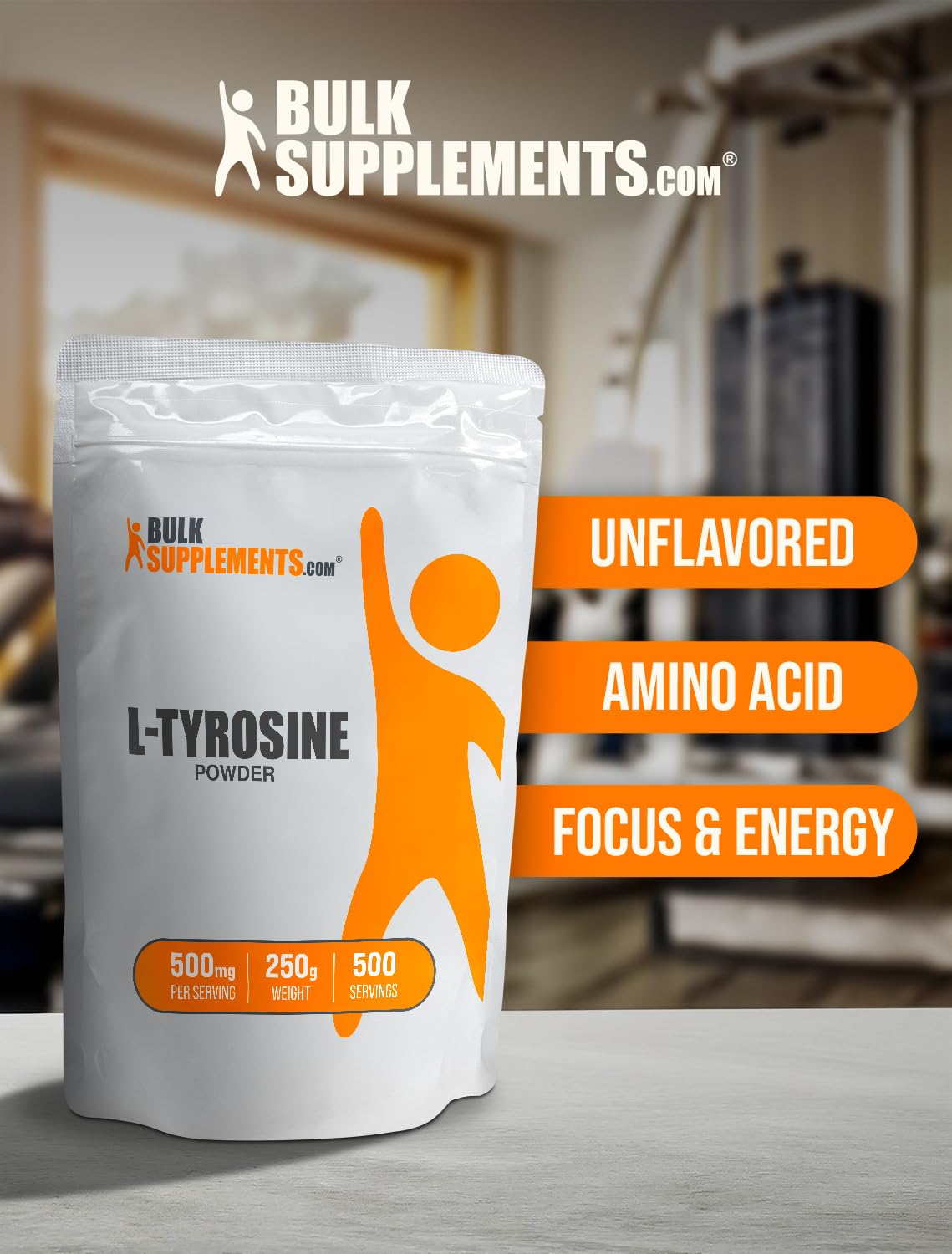 Foto 6 pulgar | Suplemento Bulksupplements.com L-tirosina En Polvo 250 G - Venta Internacional.