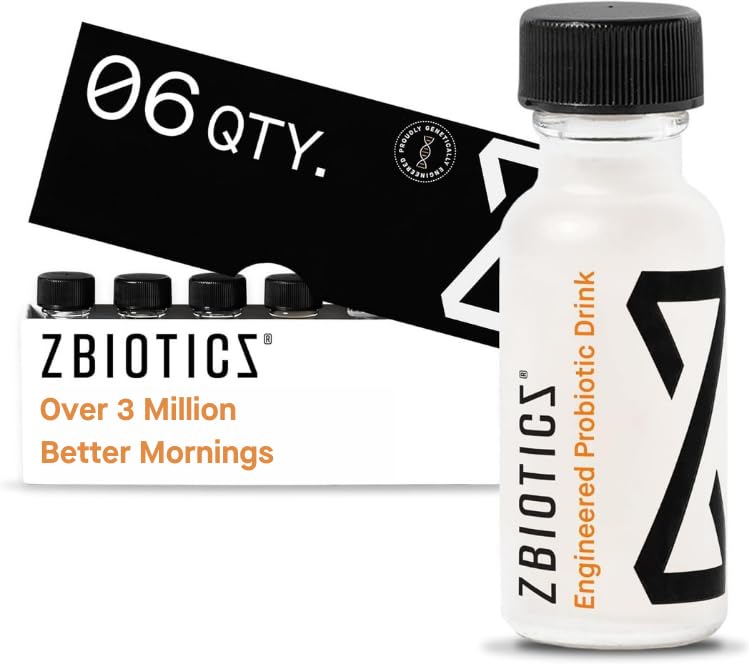 Foto 2 pulgar | Bebida Probiótica Zbiotics Drink Bebe Antes De Beber, Paquete De 6 - Venta Internacional.