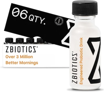 Foto 1 | Bebida Probiótica Zbiotics Drink Bebe Antes De Beber, Paquete De 6 - Venta Internacional.