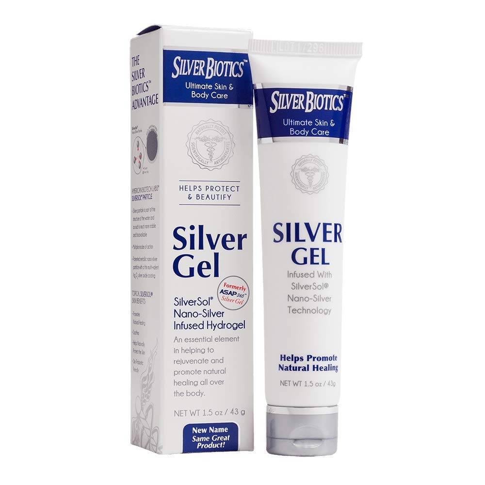 Foto 2 pulgar | Gel Para Apósitos Para Heridas American Biotech Labs Silver Biotics, 45 Ml - Venta Internacional.