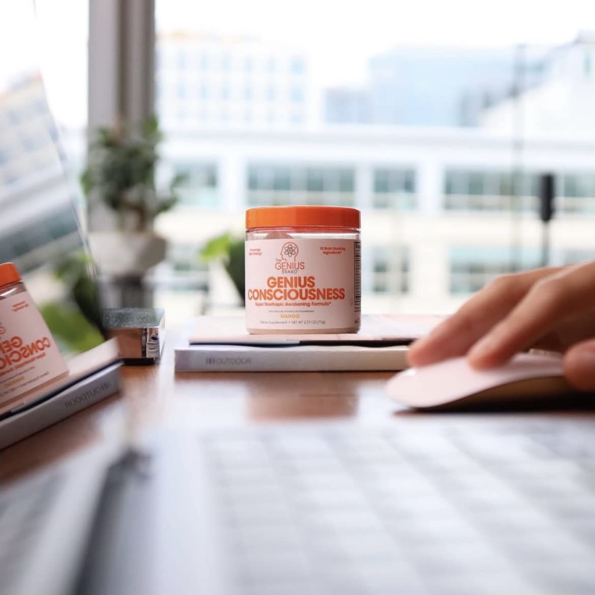 Foto 7 | Suplemento Genius Consciousness Brain En Polvo Con Sabor A Mango - Venta Internacional.