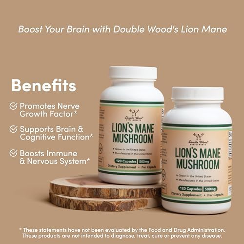 Foto 3 | Cápsulas De Hongos Supplement Lions Mane, 120 Unidades - Venta Internacional.