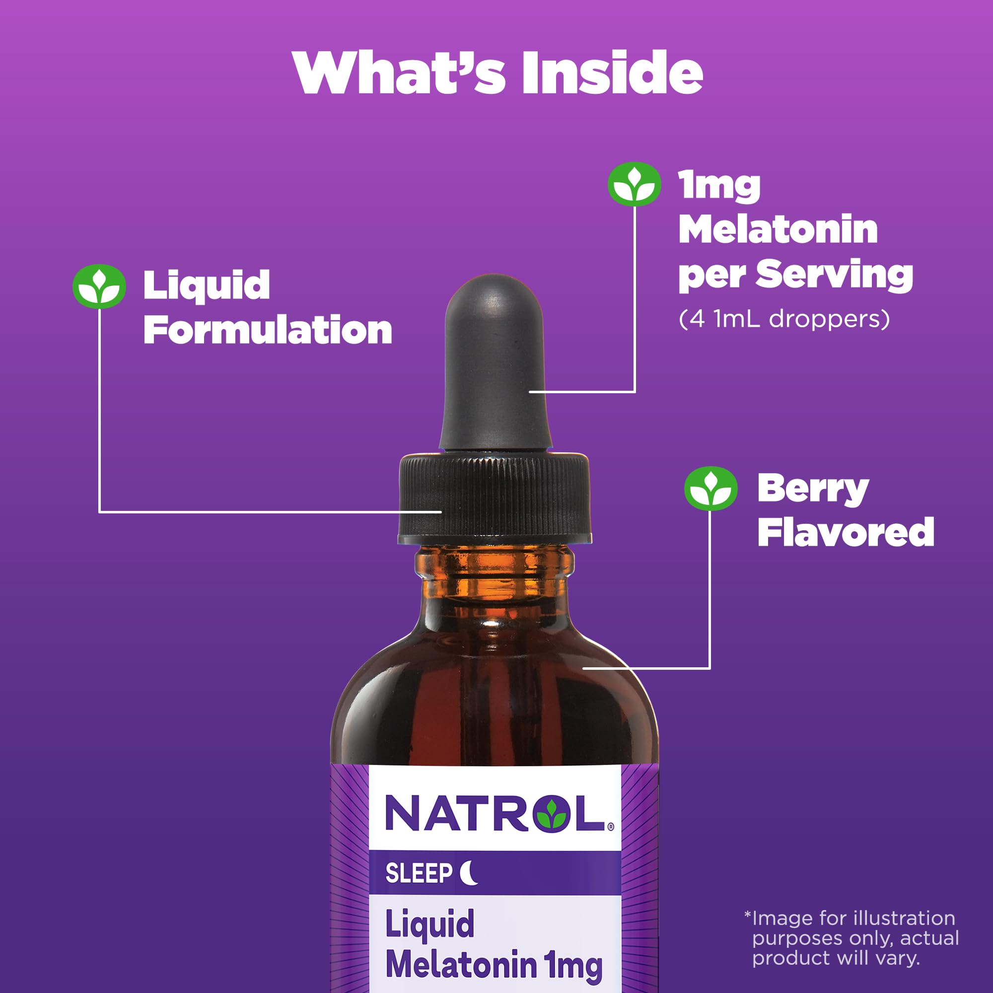 Foto 4 pulgar | Sleep Aid Natrol Sleep Liquid Melatonina, 30 Ml, 1 Mg, 15 Porciones - Venta Internacional.