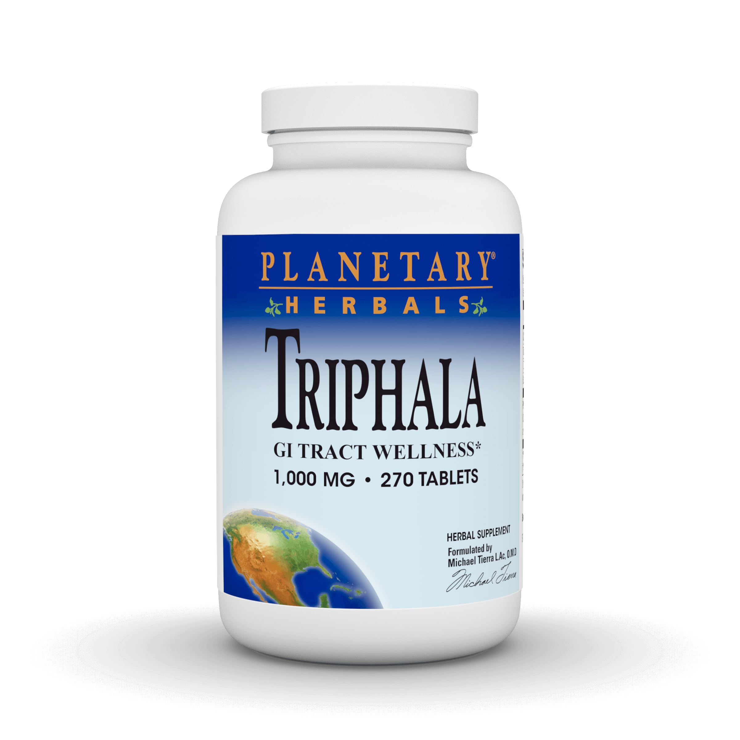 Foto 2 pulgar | Suplemento Planetary Herbals Triphala 1000 Mg - 270 Comprimidos - Venta Internacional.