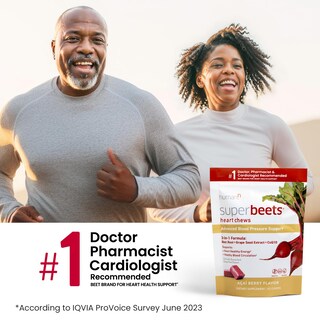 Foto 2 | Suplementos Humann Superbeets Heart Chews Advanced, 60 Unidades - Venta Internacional.