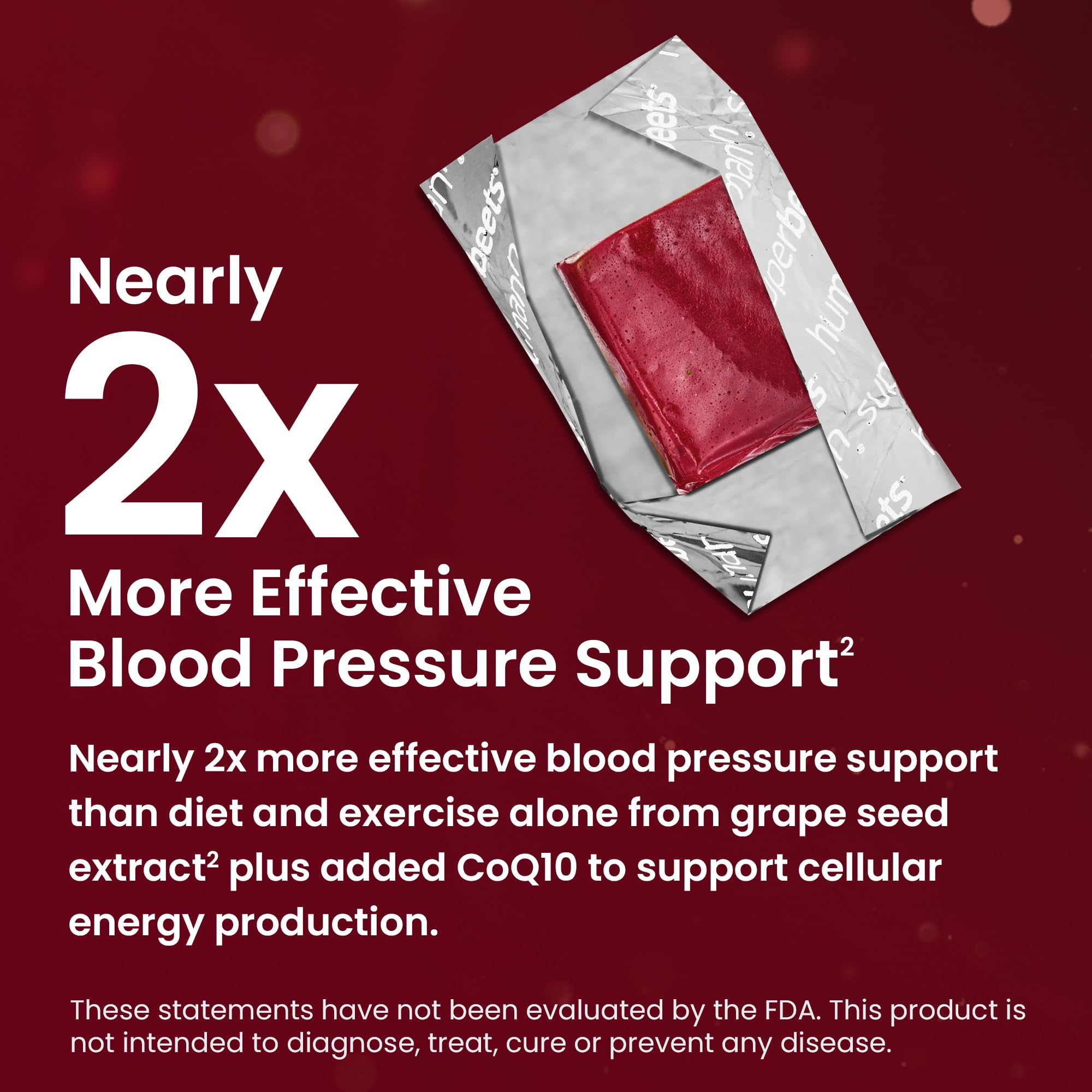 Foto 6 pulgar | Suplementos Humann Superbeets Heart Chews Advanced, 60 Unidades - Venta Internacional.