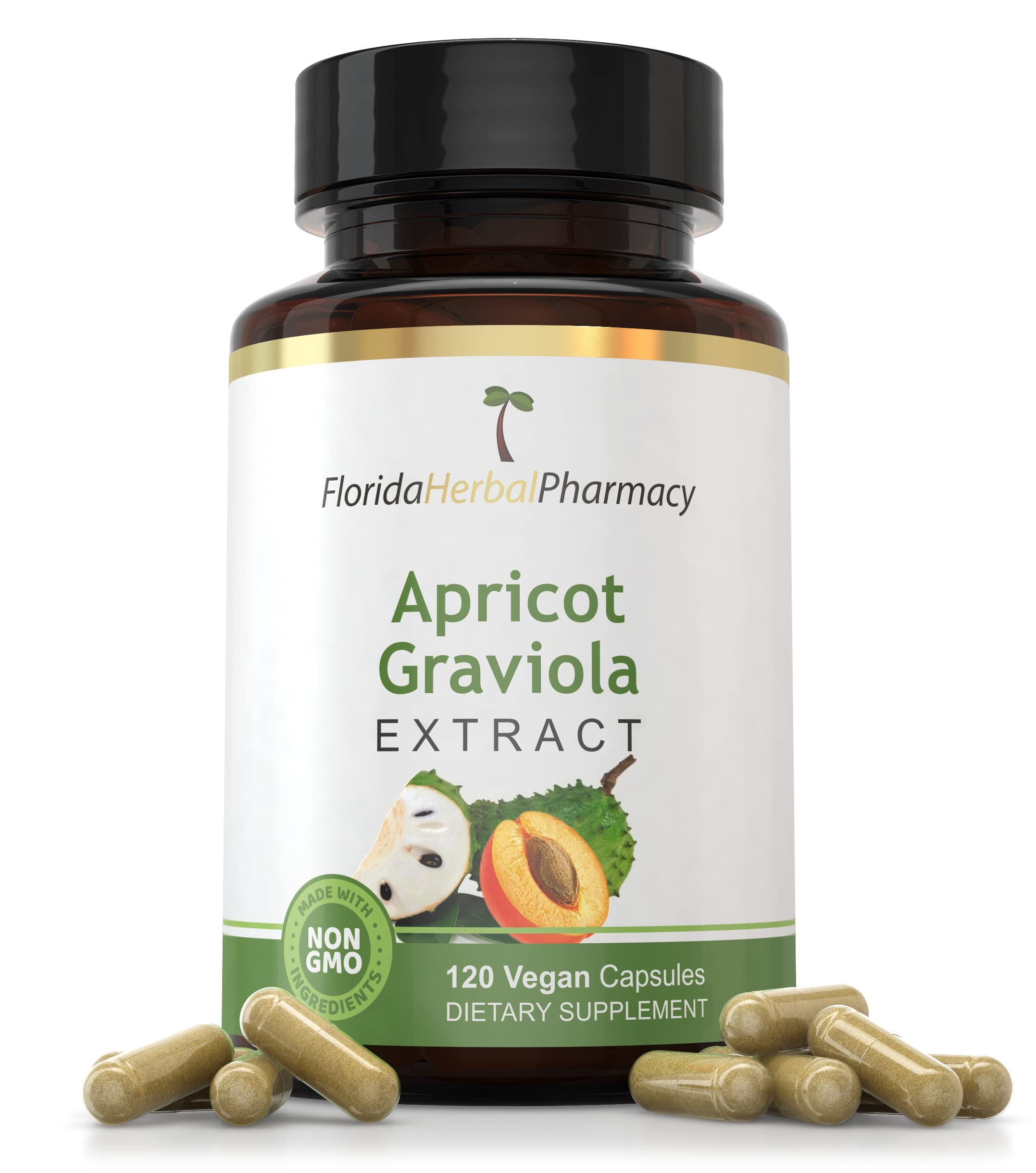 Foto 1 | Suplemento A Las Cápsulas De Albaricoque Y Graviola De Florida Herbal Pharmacy - Venta Internacional.