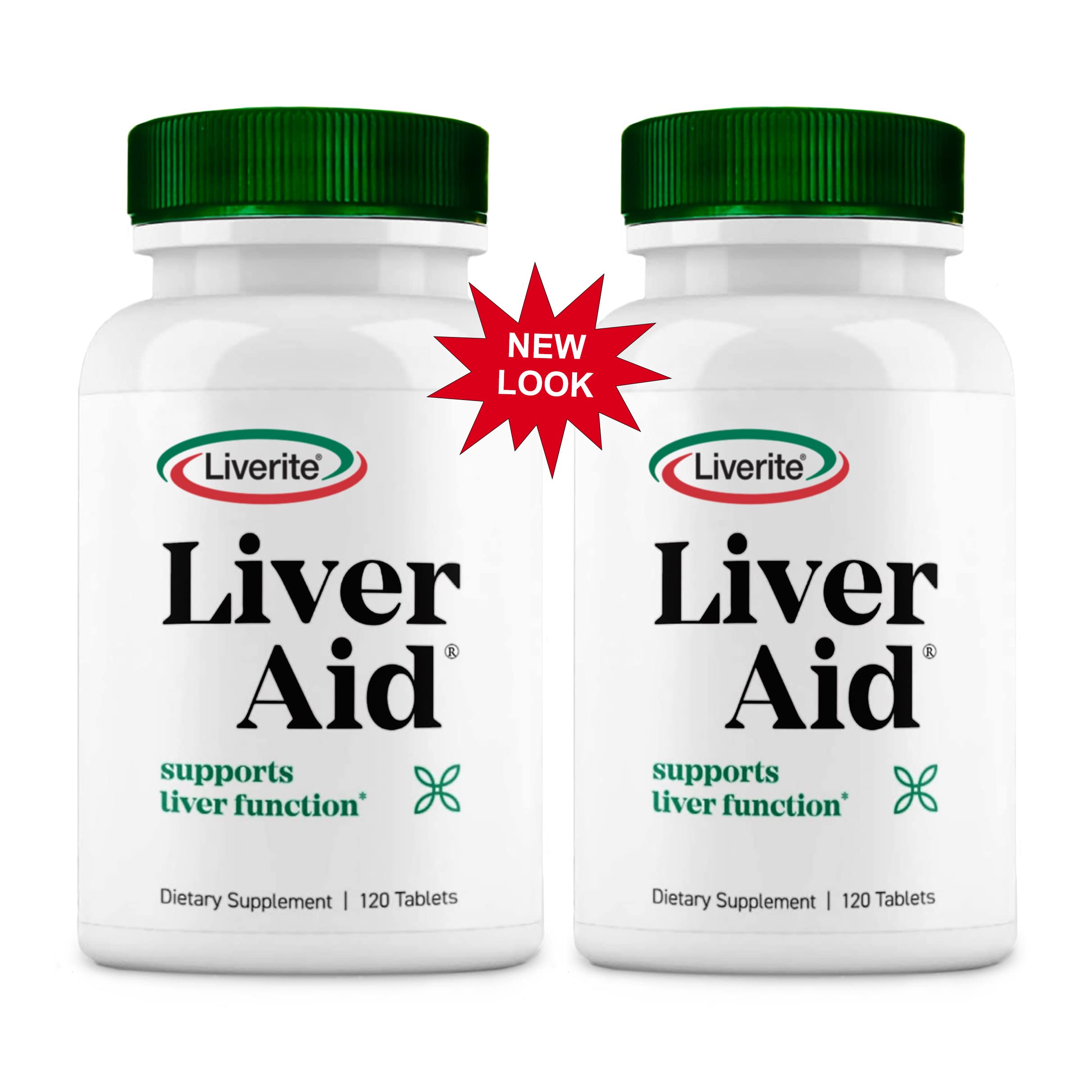 Foto 2 pulgar | Suplemento Liverite Liver Aid, Paquete De 2, 120 Tabletas (240 G En Total) - Venta Internacional.