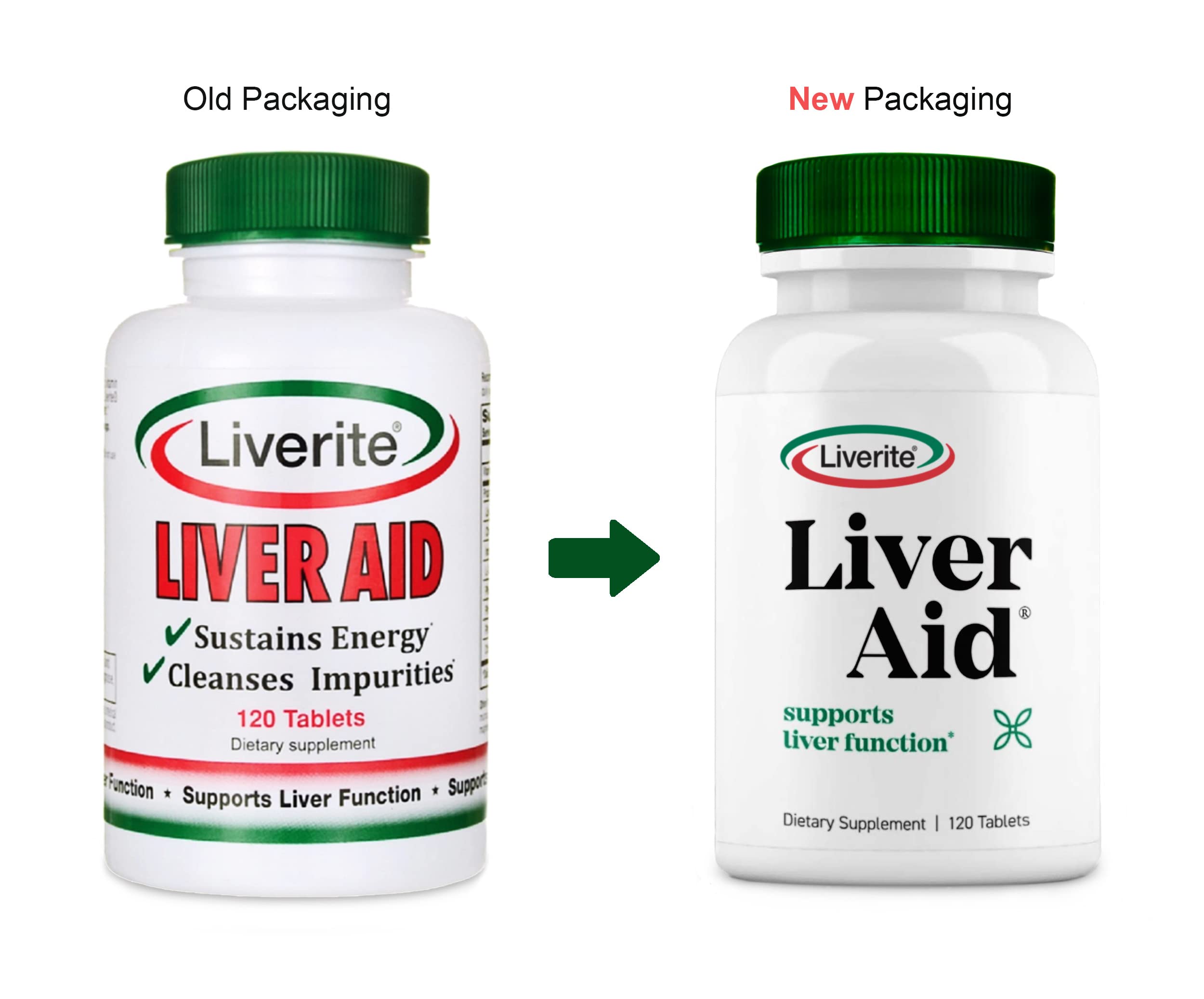 Foto 3 pulgar | Suplemento Liverite Liver Aid, Paquete De 2, 120 Tabletas (240 G En Total) - Venta Internacional.