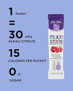 Foto 4 | Drink Mix Moonstone Kidney Stone Stopper, Arándano Y Frambuesa - Venta Internacional.