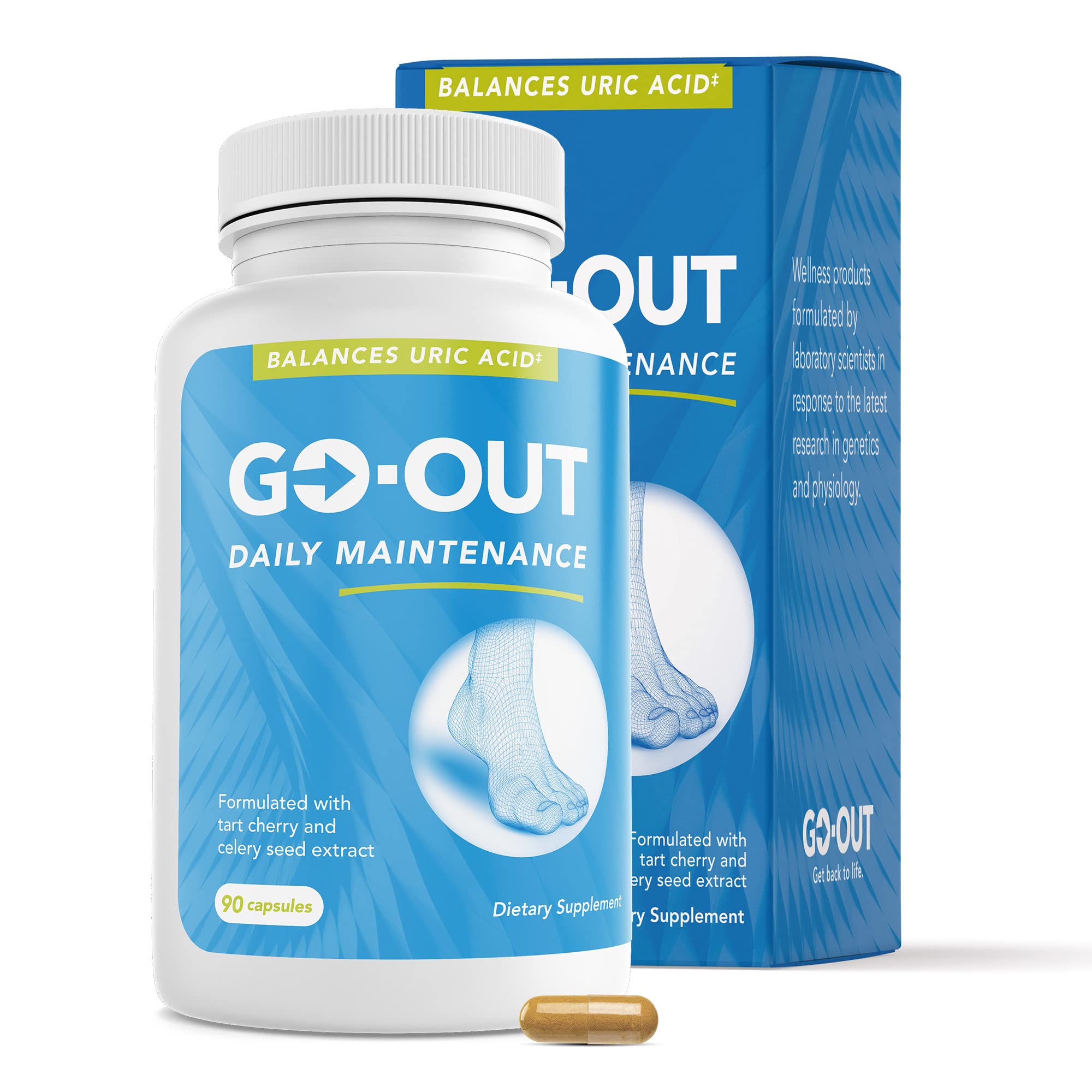 Foto 1 | Suplemento Mt. Angel Vitamins Uric Acid Support 90 Cápsulas - Venta Internacional.