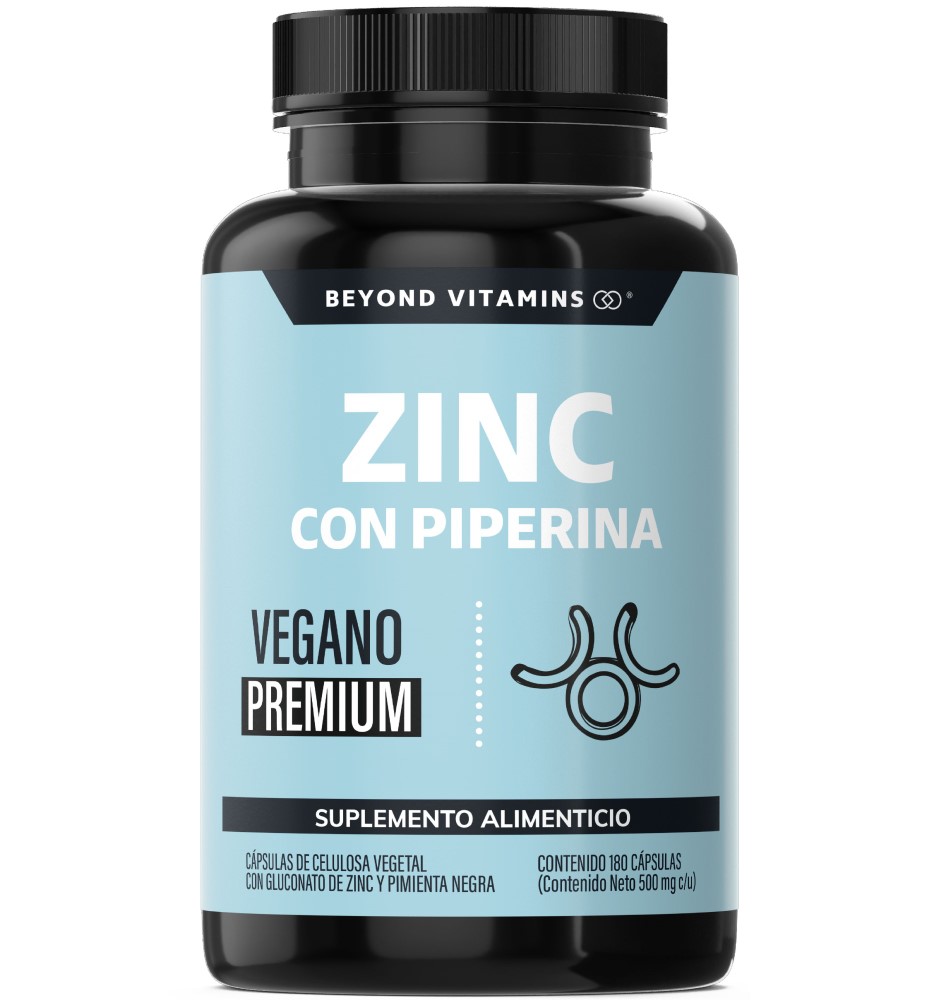Foto 2 pulgar | Suplemento Alimenticio Beyond Vitamins Zinc 20mg (gluconato De Zinc) Potenciado Con Piperina Estandarizada Al 95%