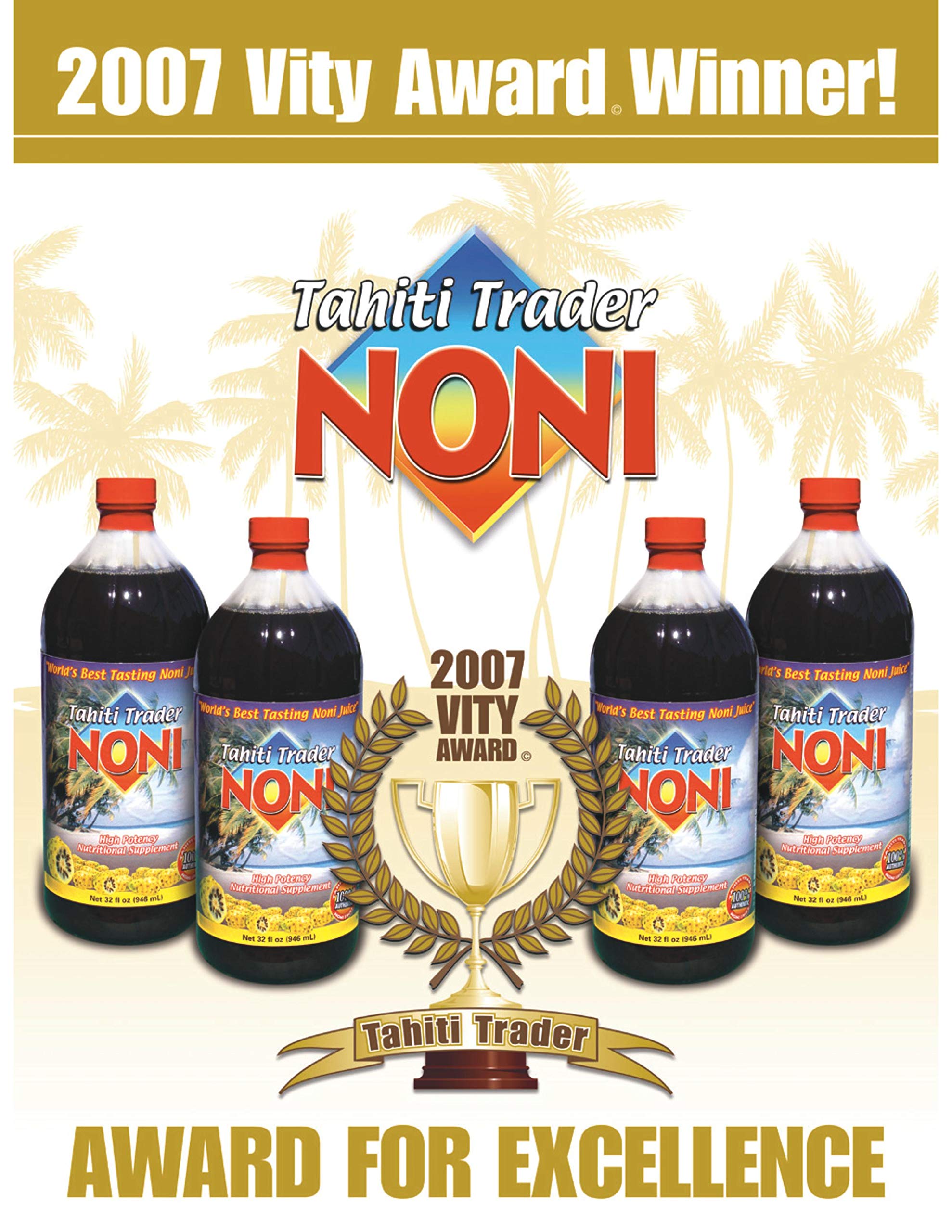 Foto 3 pulgar | Noni Juice Tahiti Trader Original De Alta Potencia 960 Ml - Venta Internacional.