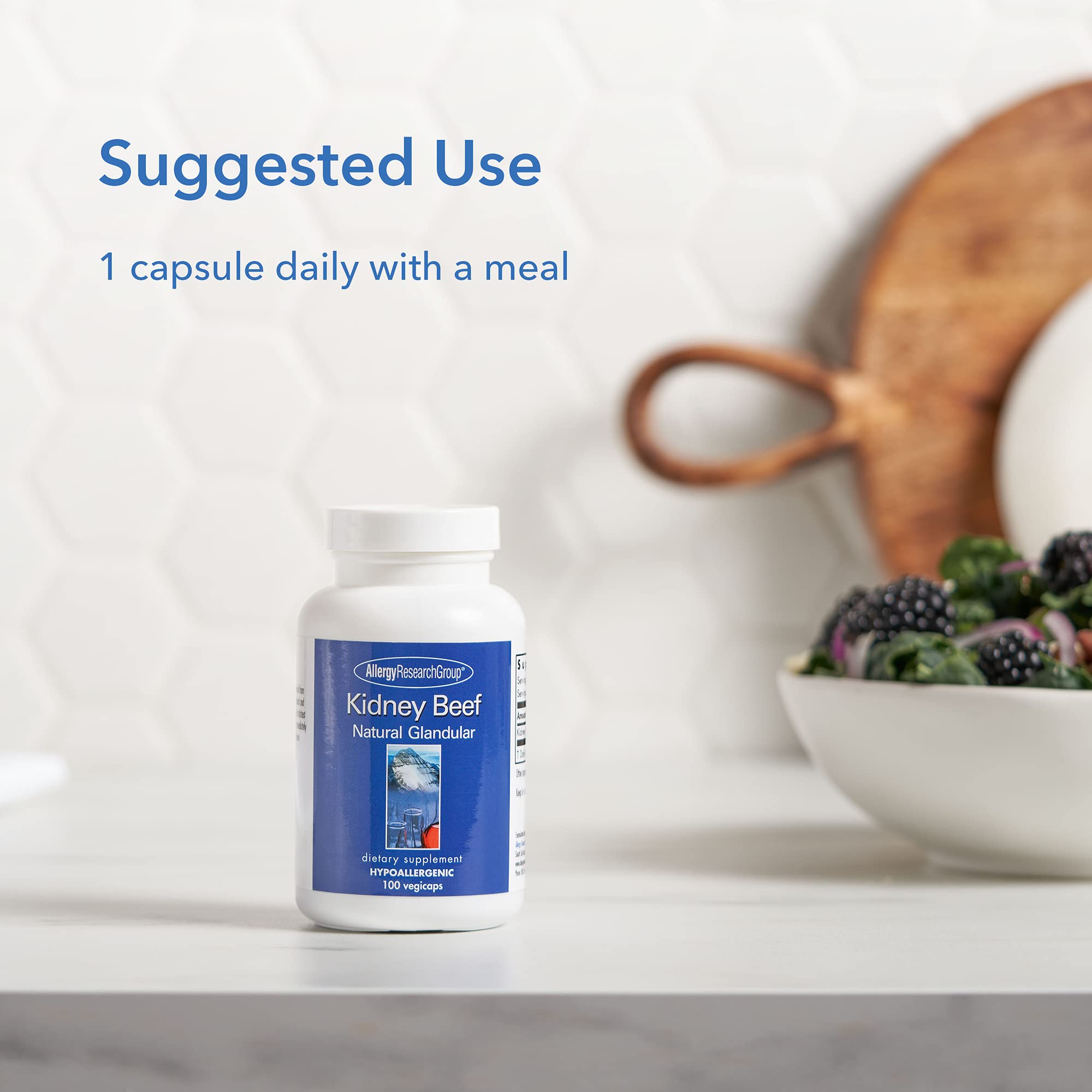 Foto 5 | Suplemento Allergy Research Group Con Carne De Res, 100 Cápsulas - Venta Internacional.