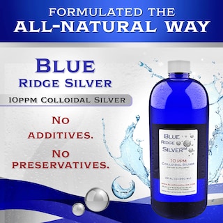 Foto 7 | Suplemento De Plata Coloidal Blue Ridge Silver, 10 Ppm, 946 Ml - Venta Internacional.