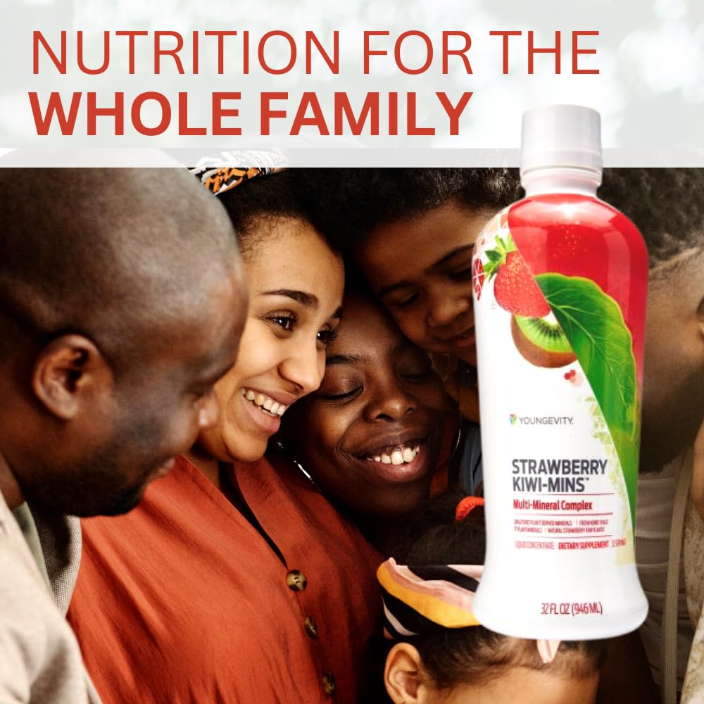 Foto 4 pulgar | Suplemento Multimineral Youngevity Strawberry Kiwi-mins 946 Ml - Venta Internacional.