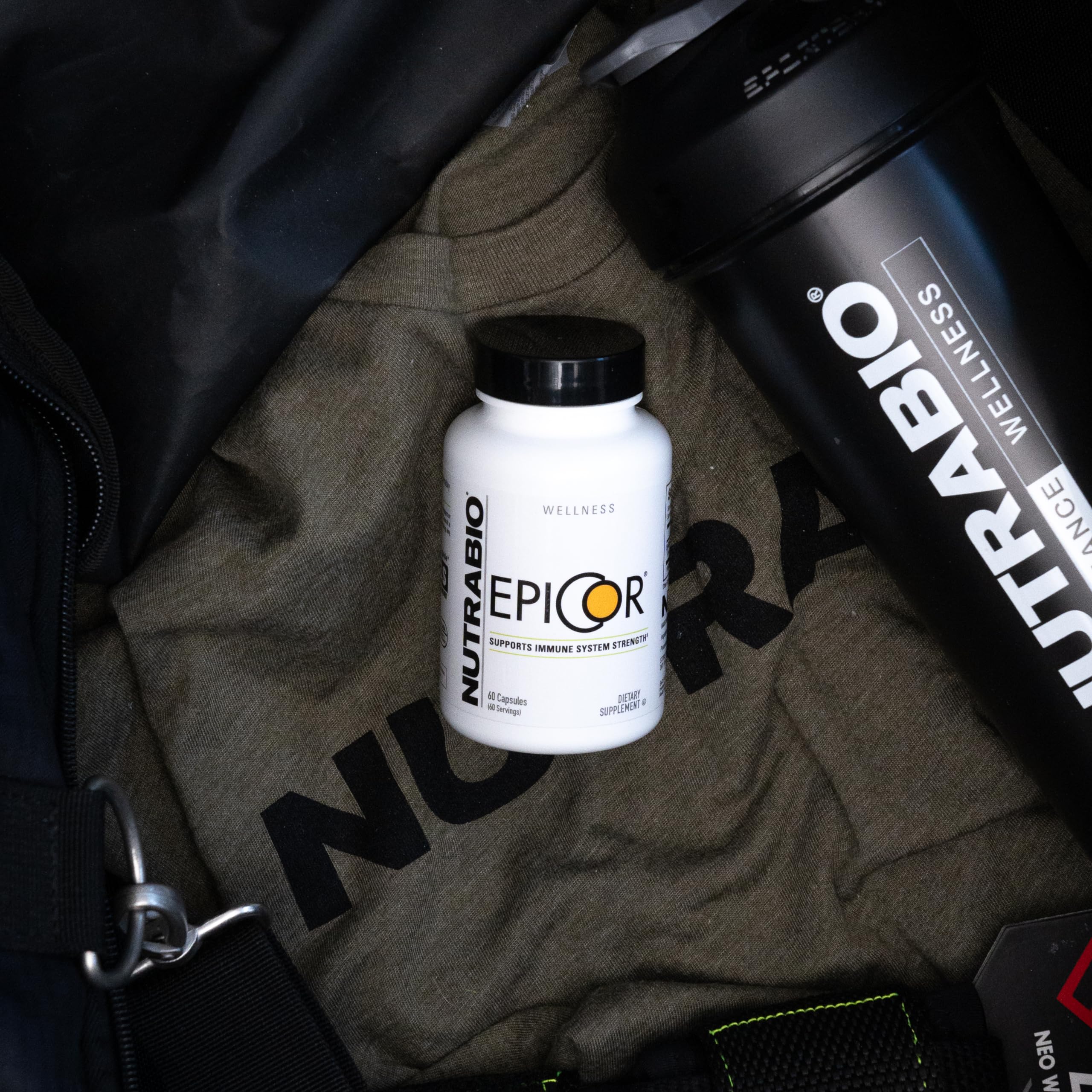 Foto 5 | Suplemento Multivitamínico Nutrabio Epicor 500 Mg 60 Cápsulas - Venta Internacional.