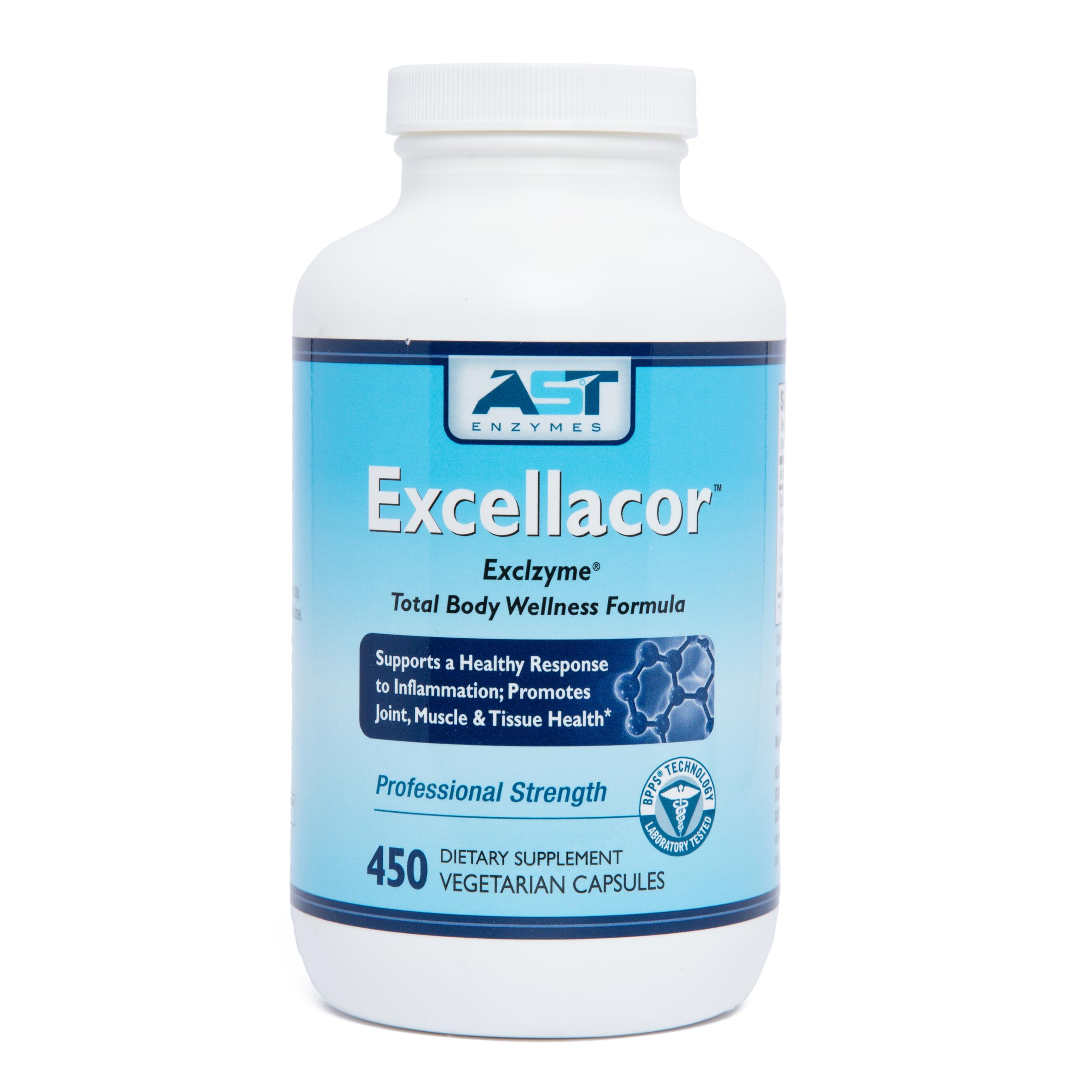 Foto 1 | Suplemento Ast Enzymes Excellacor-450 Cápsulas Vegetarianas - Venta Internacional.