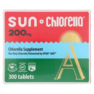 Foto 1 | Suplemento Sun Chlorella Chlorella, 200 Mg, Comprimidos, 300 Unidades - Venta Internacional.