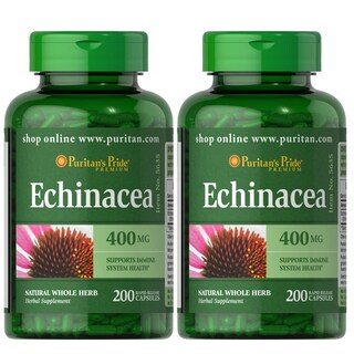 Foto 1 | Suplemento Puritan's Pride Echinacea De 400 Mg, Paquete Doble X400 - Venta Internacional.