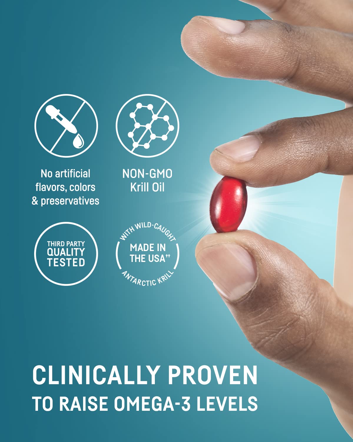 Foto 6 pulgar | Suplemento De Aceite De Krill Kori Omega-3 400 Mg 90 Cápsulas Blandas - Venta Internacional.