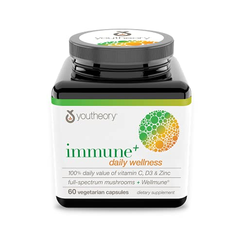 Foto 2 pulgar | Suplemento Youtheory Immune+ Daily Wellness 60 Cápsulas - Venta Internacional.