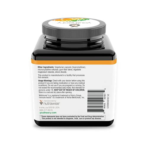 Foto 3 pulgar | Suplemento Youtheory Immune+ Daily Wellness 60 Cápsulas - Venta Internacional.