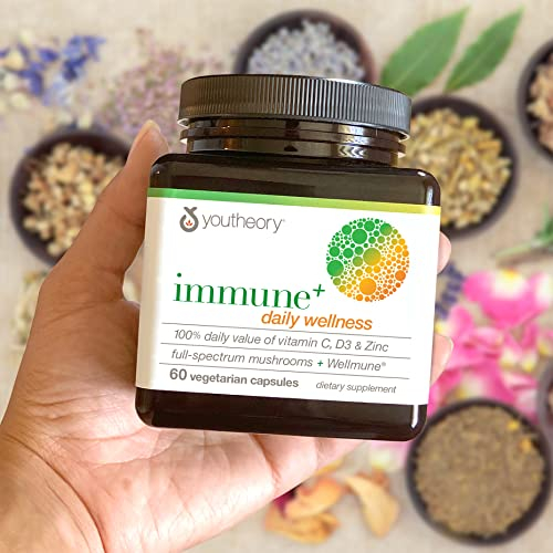 Foto 5 | Suplemento Youtheory Immune+ Daily Wellness 60 Cápsulas - Venta Internacional.