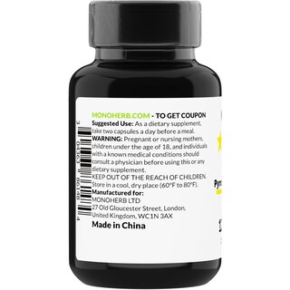 Foto 5 | Suplemento Monoherb Pqq 40 Mg Con 120 Cápsulas Veganas - Venta Internacional.