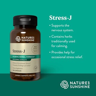 Foto 2 | Suplemento Nature's Sunshine Stress-j 100 Cápsulas - Venta Internacional.
