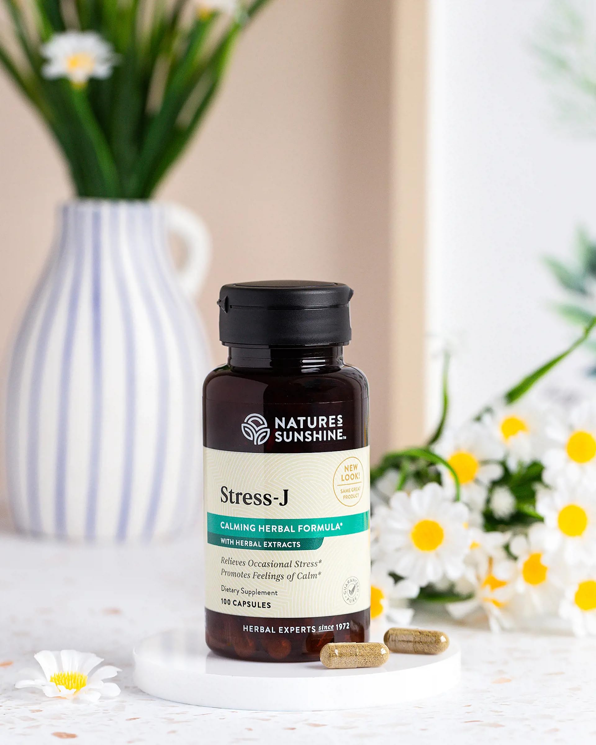 Foto 3 | Suplemento Nature's Sunshine Stress-j 100 Cápsulas - Venta Internacional.