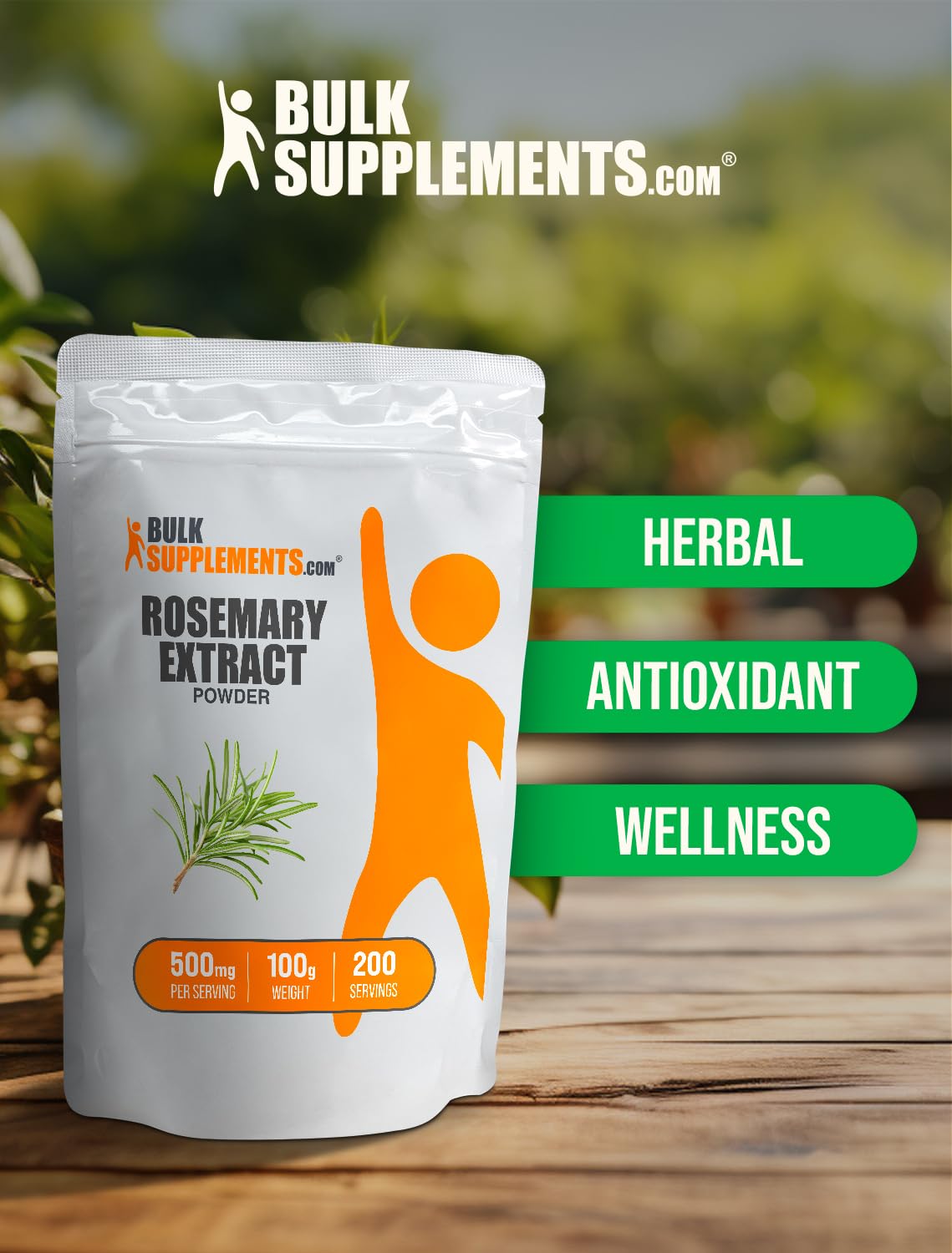 Foto 5 | Suplemento Bulksupplements.com Extracto De Romero 100 G - Venta Internacional.