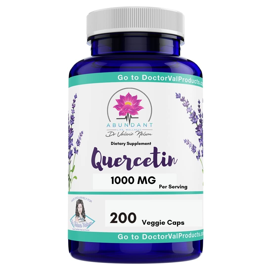 Foto 2 pulgar | Suplemento Dr. Valerie Nelson Quercetina 500 Mg 200 Cápsulas - Venta Internacional.