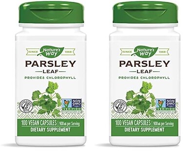 Foto 1 | Suplemento Nature's Way Premium Herbal Perejil Leaf 100 Cápsulas - Venta Internacional.