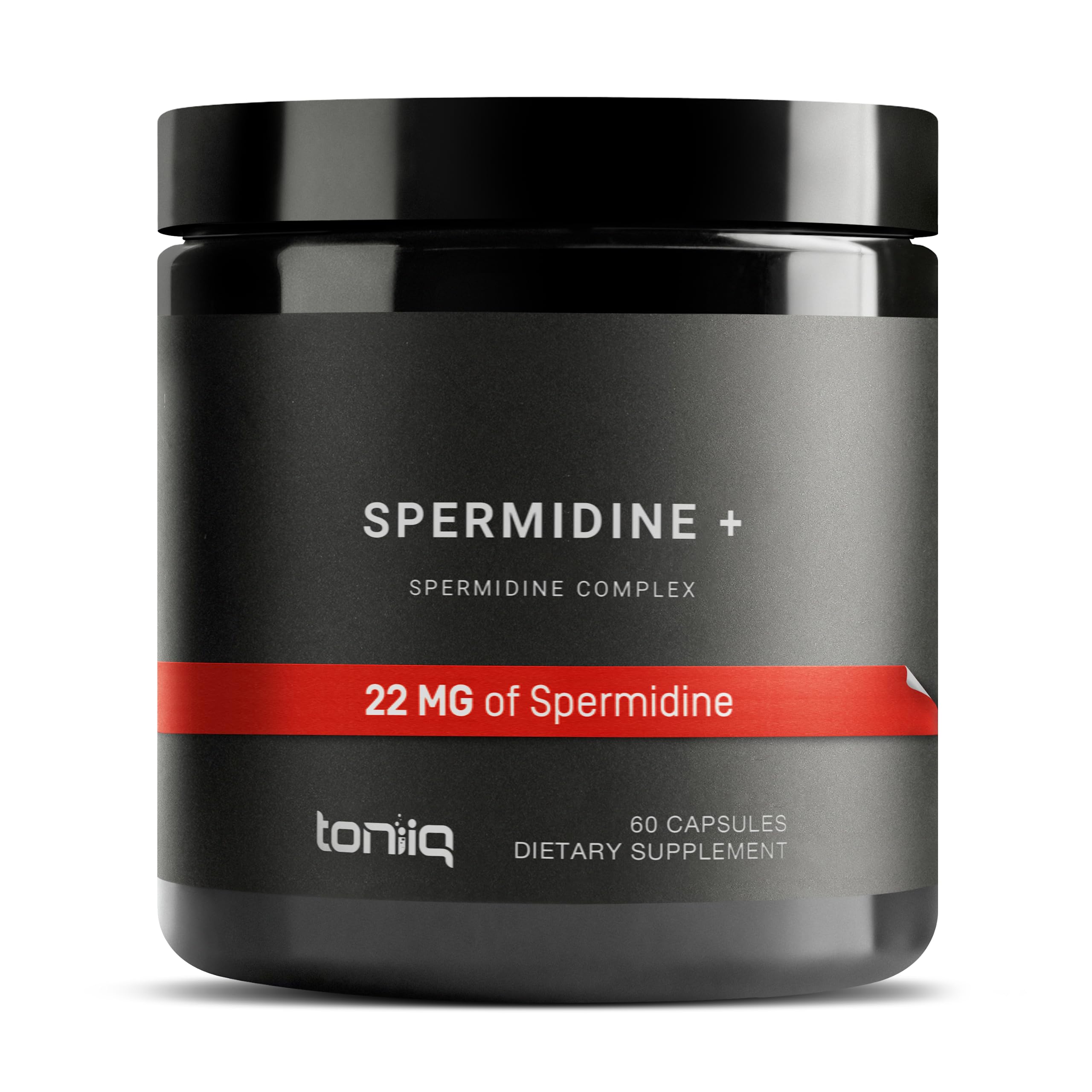 Suplemento Toniiq de Espermidina Ultraconcentrada 22 Mg 60 Cápsulas - Venta Internacional