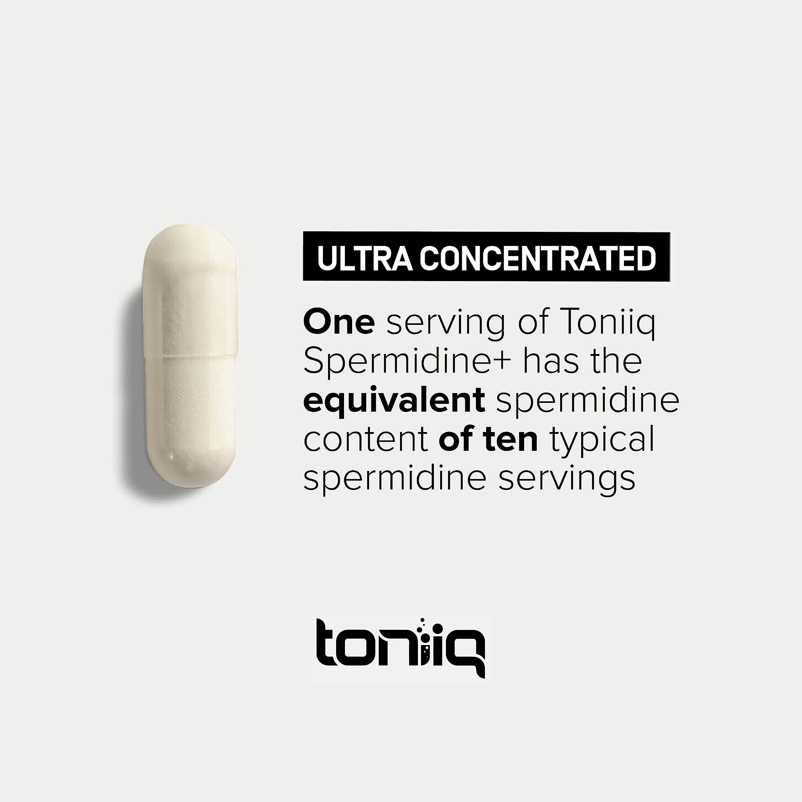 Foto 6 pulgar | Suplemento Toniiq de Espermidina Ultraconcentrada 22 Mg 60 Cápsulas - Venta Internacional