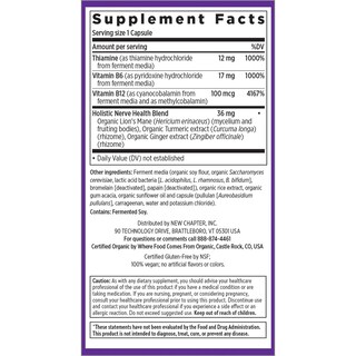 Foto 6 | Suplemento New Chapter Nerve Health 3 En 1, 30 Unidades - Venta Internacional.