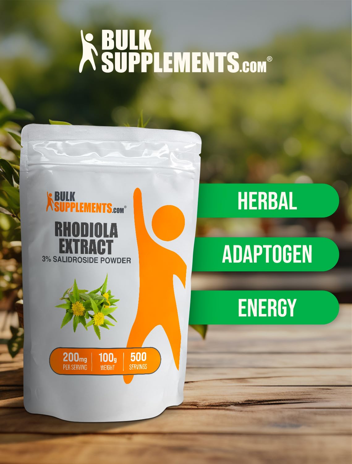 Foto 6 pulgar | Suplemento Bulksupplements.com Extracto De Rodiola En Polvo 100 G - Venta Internacional.
