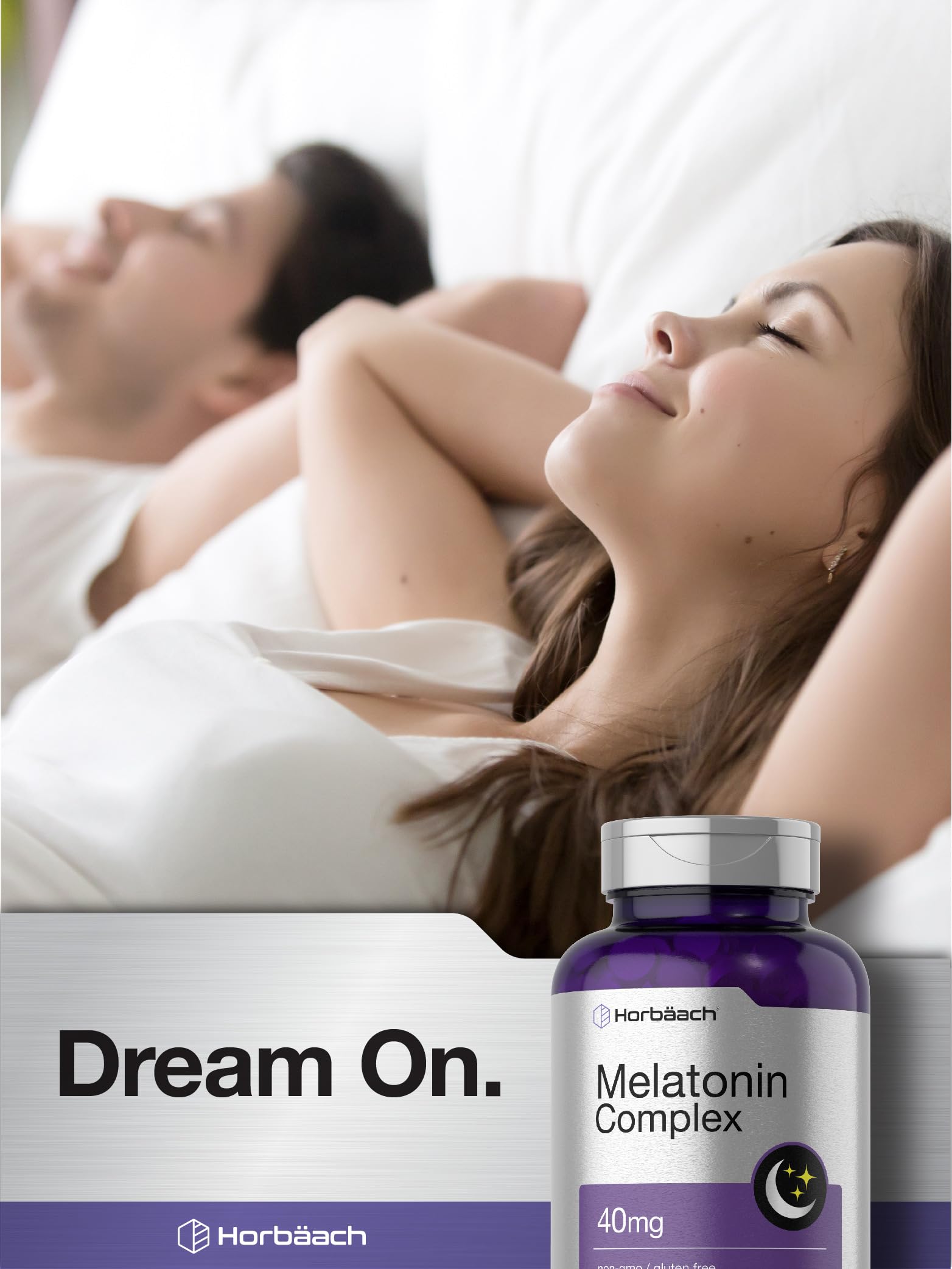 Foto 8 pulgar | Suplemento Horbaach Melatonin Complex 40 Mg 360 Comprimidos - Venta Internacional.