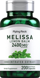 Foto 1 | Suplemento De Extracto De Bálsamo De Limón Piping Rock 2400 Mg 200 Cápsulas - Venta Internacional.