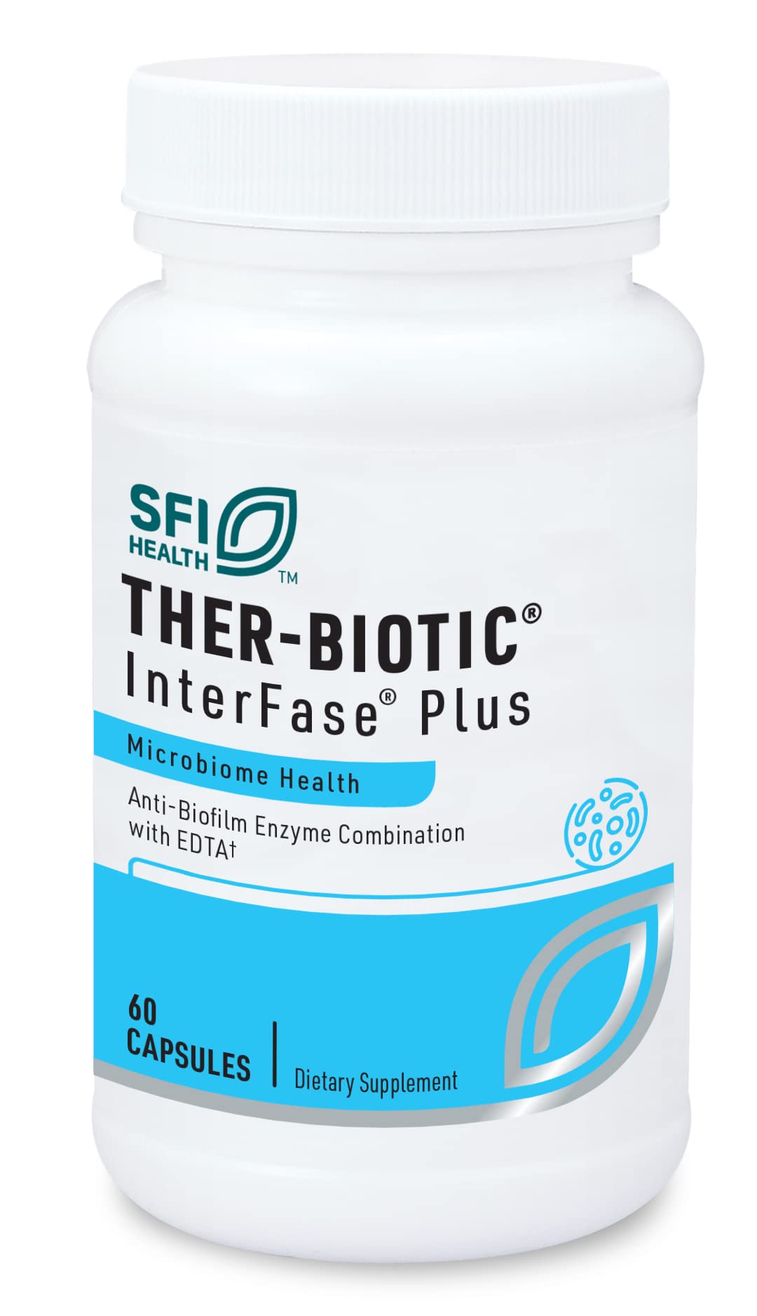Suplemento Klaire Labs Interfase Plus Enzyme 60 Cápsulas - Venta Internacional.