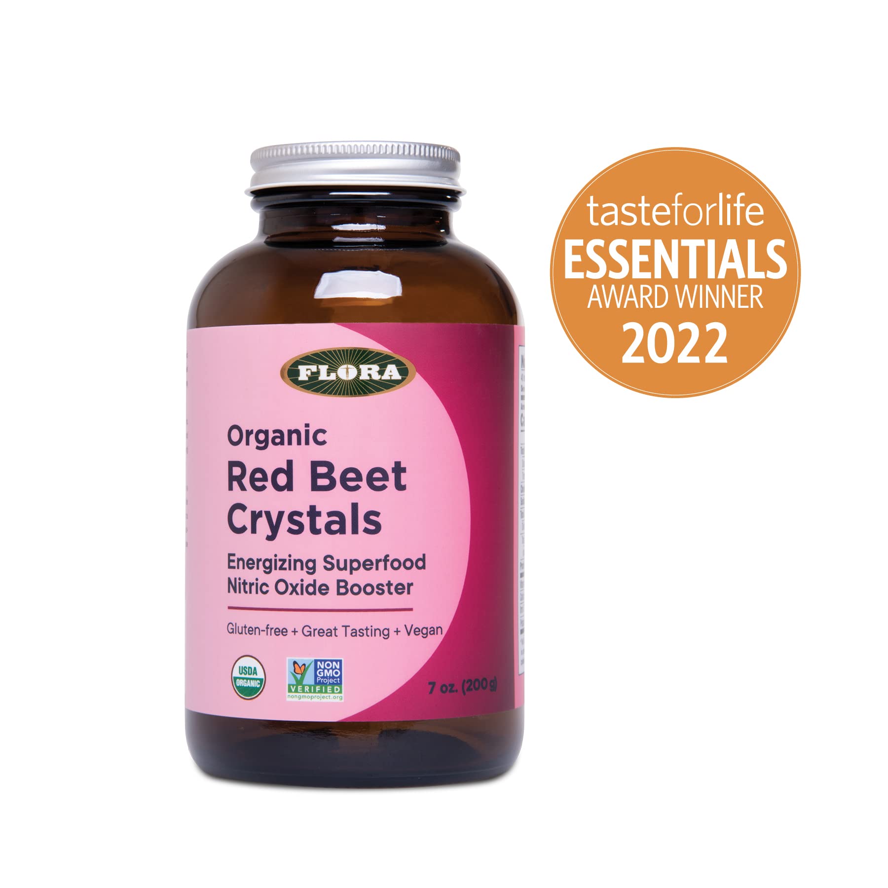 Foto 3 pulgar | Suplemento Flora Organic Con Cristales De Remolacha Roja 200 G - Venta Internacional.
