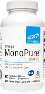 Foto 1 | Suplemento De Aceite De Pescado Xymogen Omega Monopure 650 Ec 60 Cápsulas Blandas - Venta Internacional.
