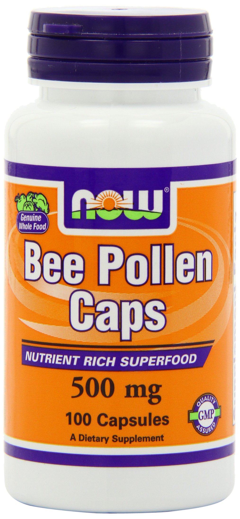 Foto 2 pulgar | Suplemento Now Foods Polen De Abeja 500 Mg 100 Cápsulas X3 - Venta Internacional.