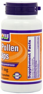 Foto 2 | Suplemento Now Foods Polen De Abeja 500 Mg 100 Cápsulas X3 - Venta Internacional.