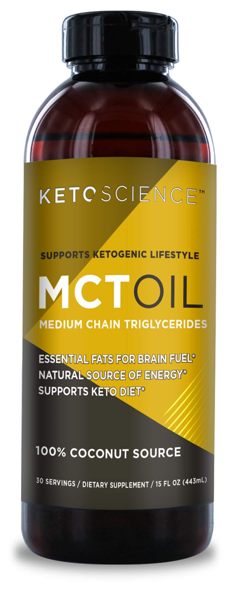 Foto 2 pulgar | Suplemento De Aceite De Mct Cetogénico Keto Science, 443 Ml De 100% Coco - Venta Internacional.